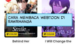 Cara baca webtoon di rawrmanga